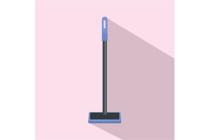 sponge-mop-icon-flat-style