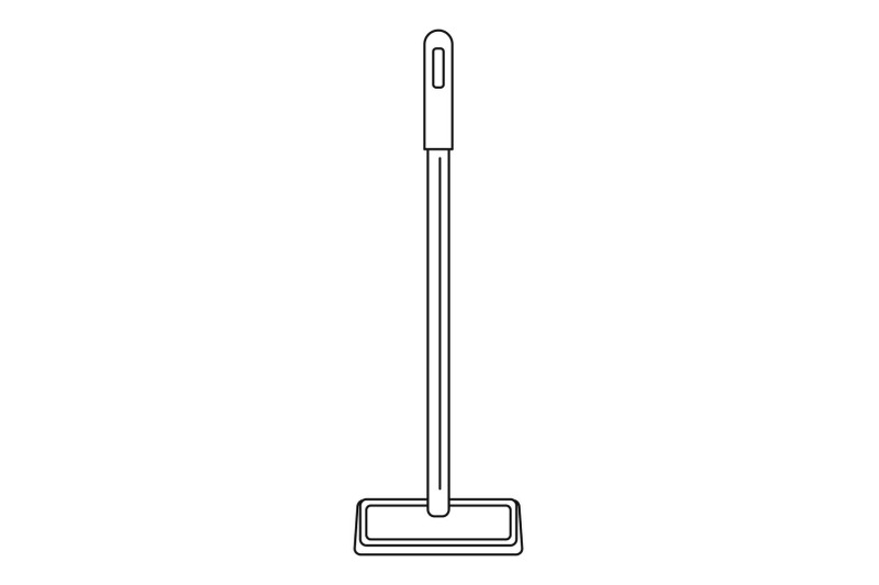 sponge-mop-icon-outline-style