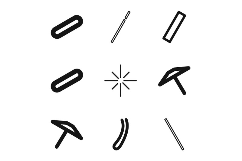 line-icons-set-simple-style