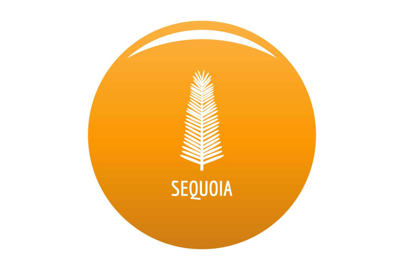 sequoia-leaf-icon-vector-orange