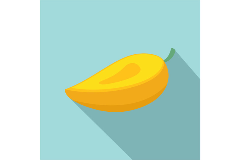 fresh-mango-icon-flat-style