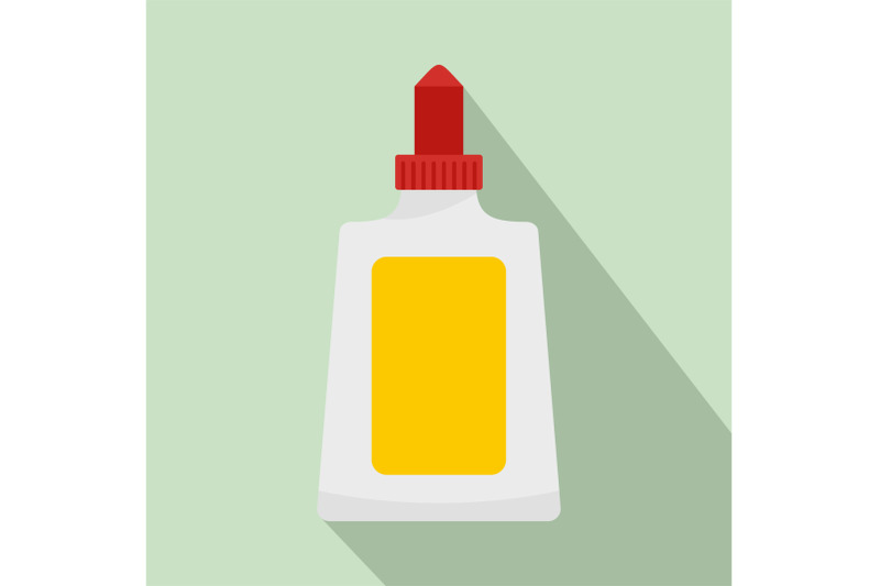 glue-bottle-icon-flat-style