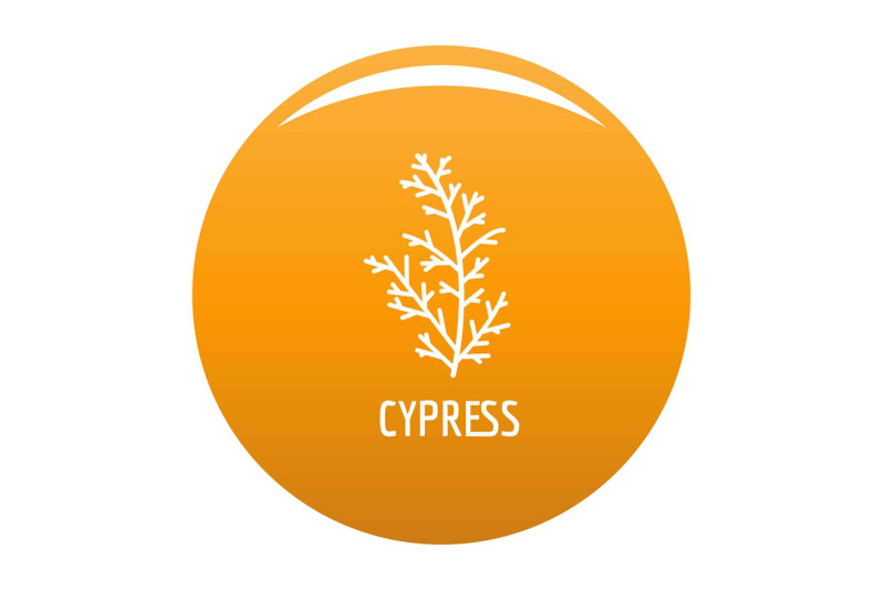 cypress-leaf-icon-vector-orange