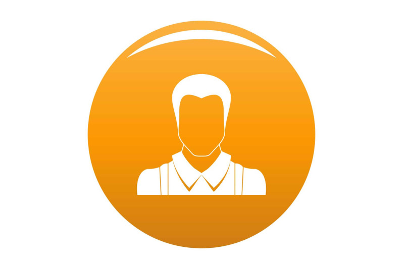 worker-avatar-icon-vector-orange