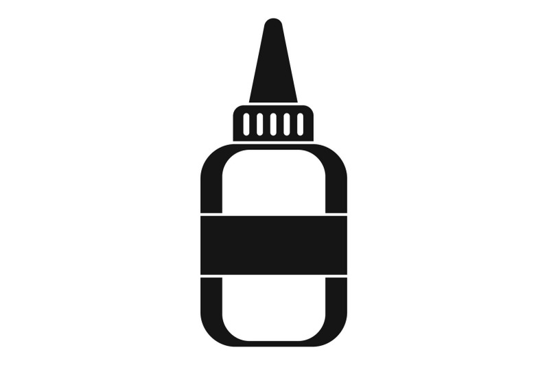 water-glue-bottle-icon-simple-style