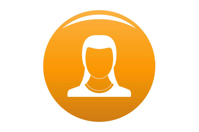 best-woman-user-icon-vector-orange