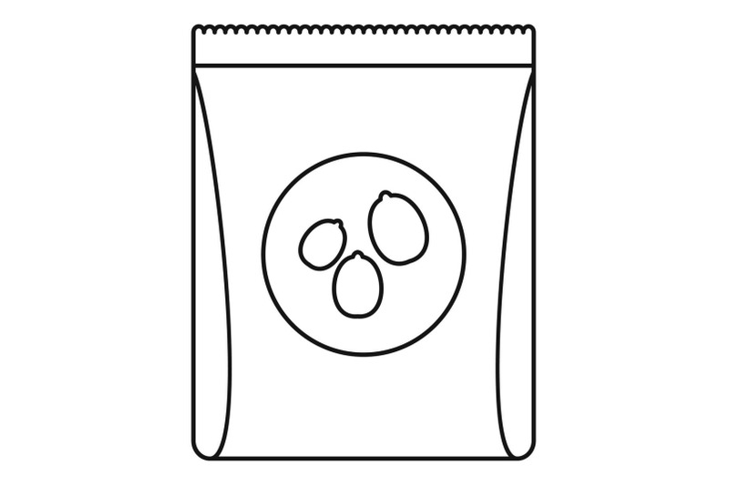 pack-nuts-icon-outline-style