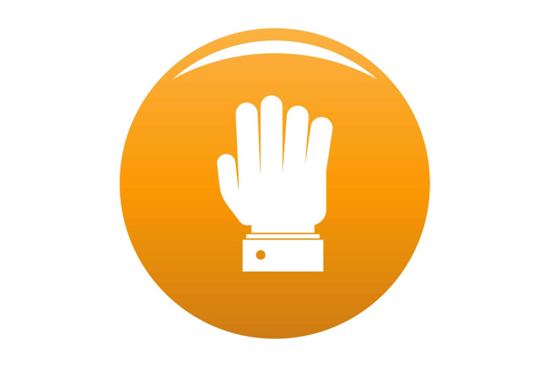 hand-stop-icon-vector-orange