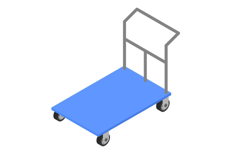 load-cart-icon-isometric-style