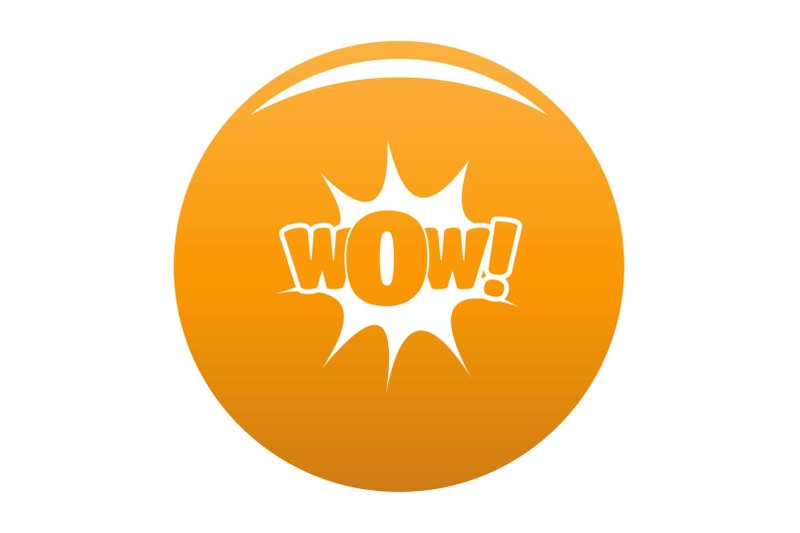 comic-boom-icon-vector-orange