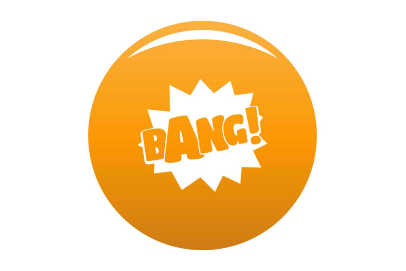 comic-boom-bang-icon-vector-orange