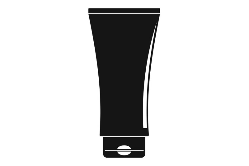 uv-tube-cream-icon-simple-style