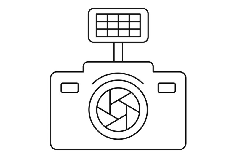 photo-camera-icon-outline-style