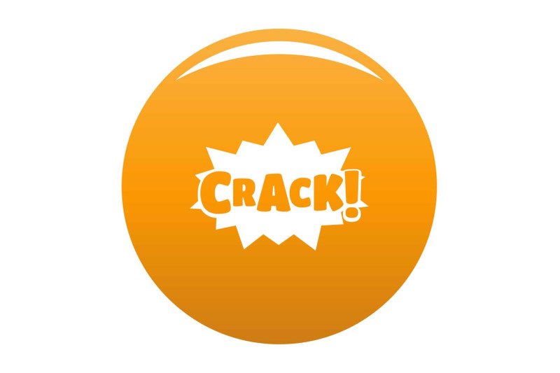 comic-boom-crack-icon-vector-orange