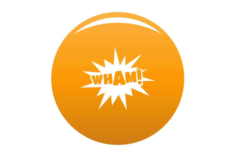 comic-boom-wham-icon-vector-orange