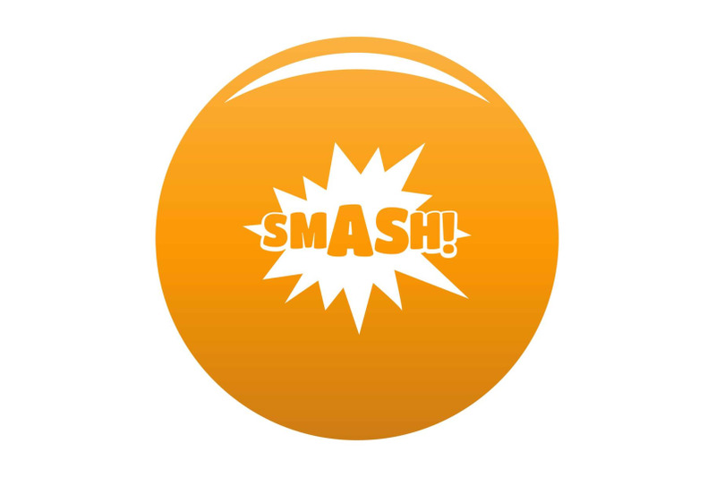 comic-boom-smash-icon-vector-orange