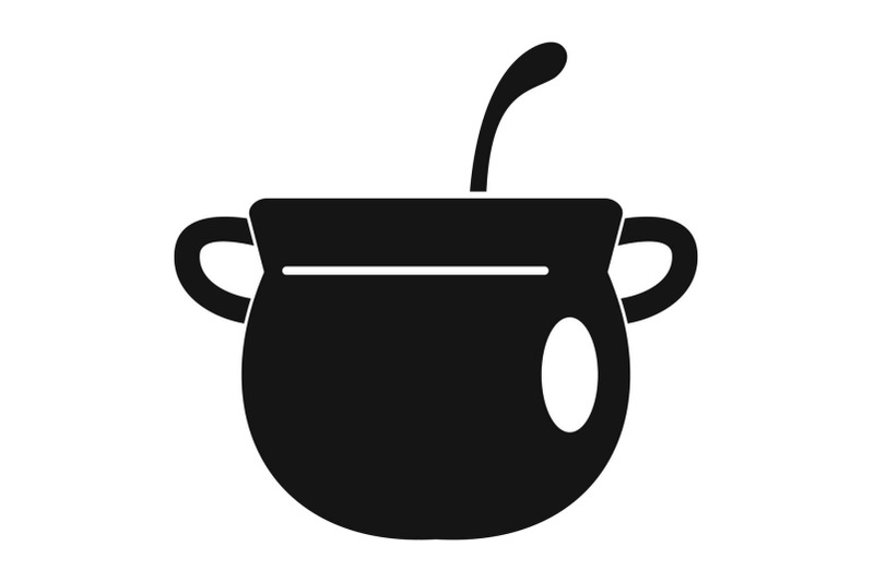 magic-cauldron-icon-simple-style