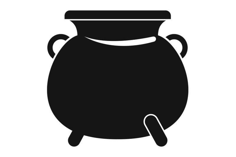 cauldron-pot-icon-simple-style