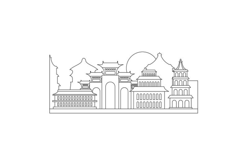 welcome-taiwan-icon-outline-style