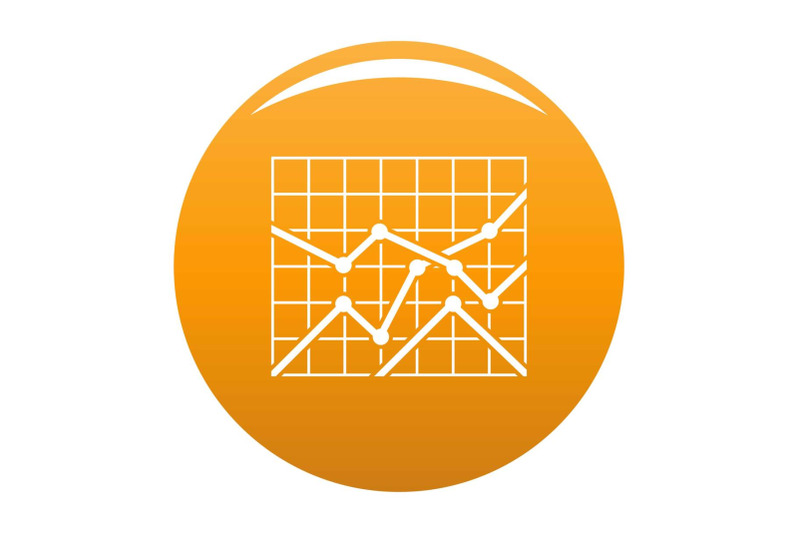best-chart-icon-vector-orange