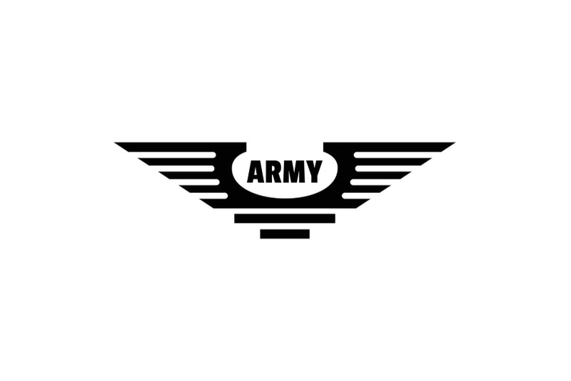 army-logo-simple-style