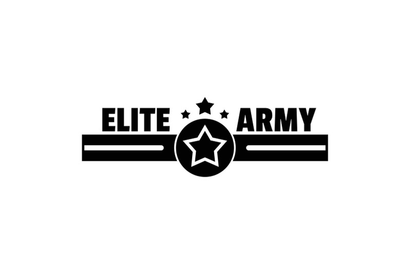 elite-army-logo-simple-style