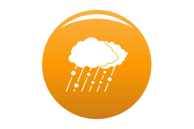cloud-rain-snow-icon-vector-orange