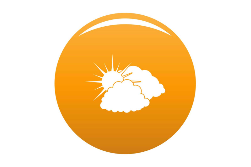 dark-cloudy-sun-icon-vector-orange