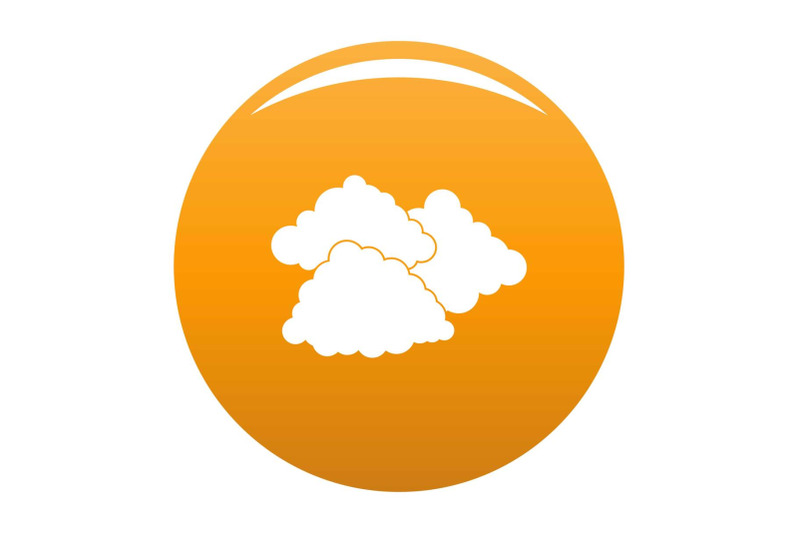 dark-cloudy-icon-vector-orange