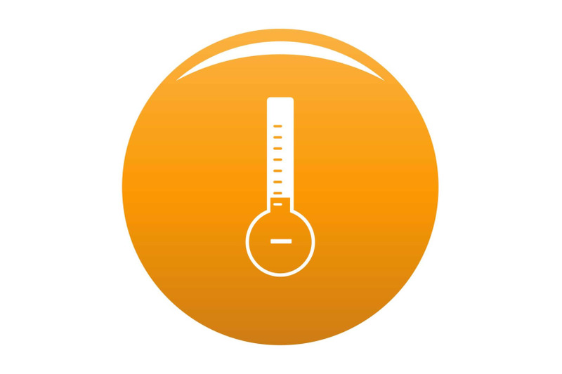 thermometer-cold-icon-vector-orange