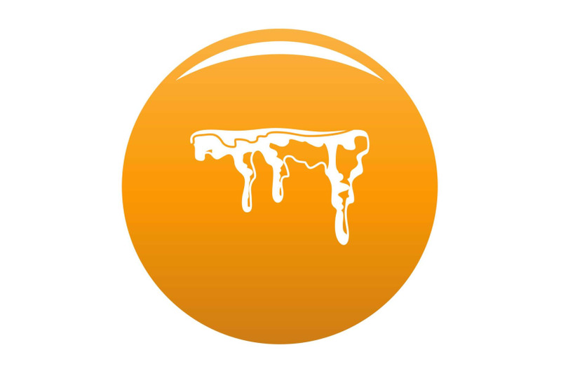 snowdrift-icon-vector-orange