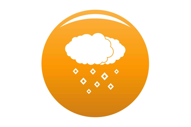 snow-cloud-icon-vector-orange