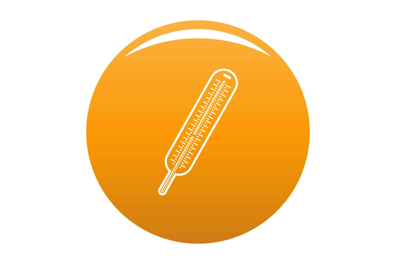 mercury-thermometer-icon-vector-orange