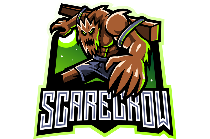 scarecrow-esport-mascot-logo-design