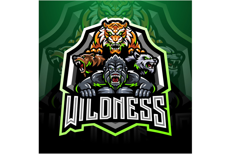 wild-animal-esport-mascot-logo