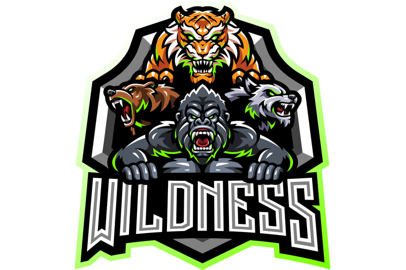 wild-animal-esport-mascot-logo