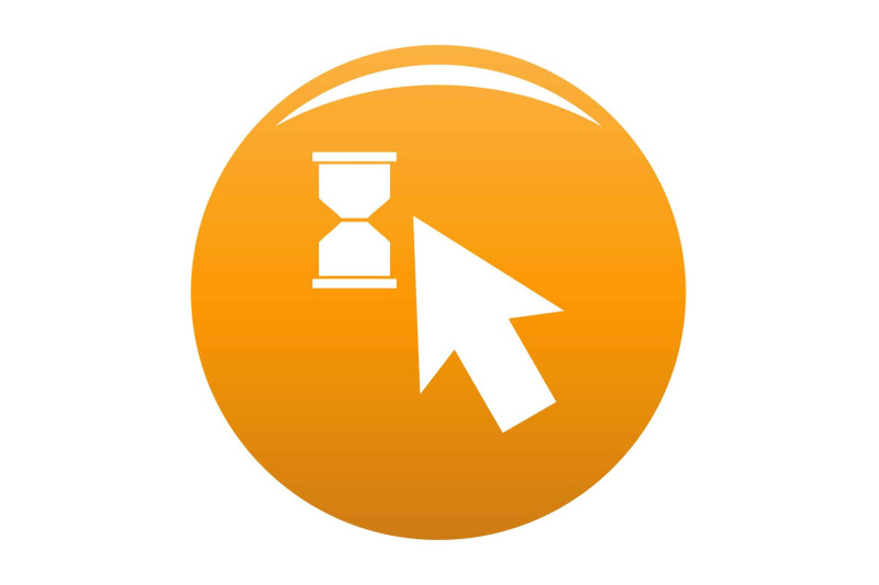 cursor-wait-icon-vector-orange