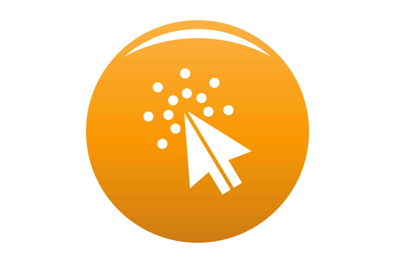 cursor-digital-icon-vector-orange