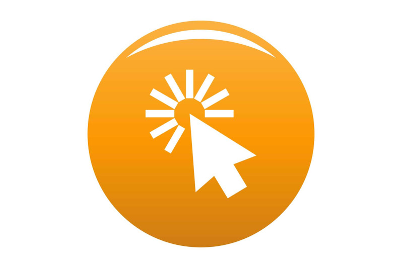 cursor-interface-icon-vector-orange