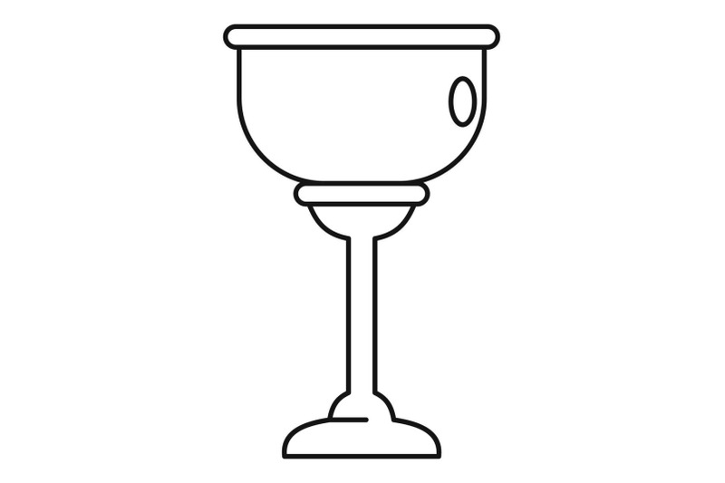 jewish-cup-icon-outline-style