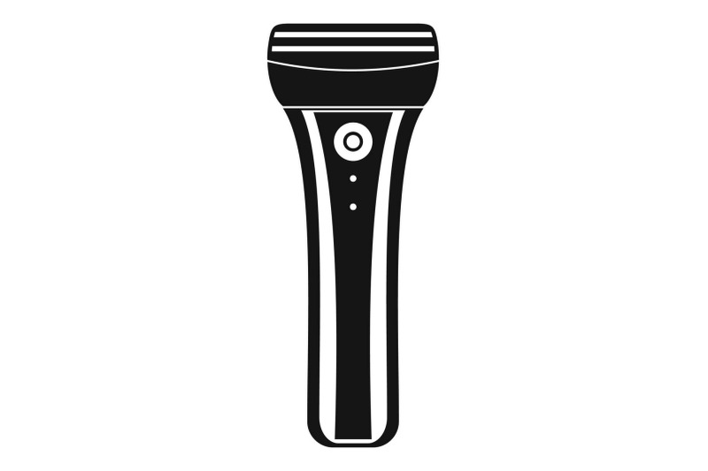 electric-razor-icon-simple-style
