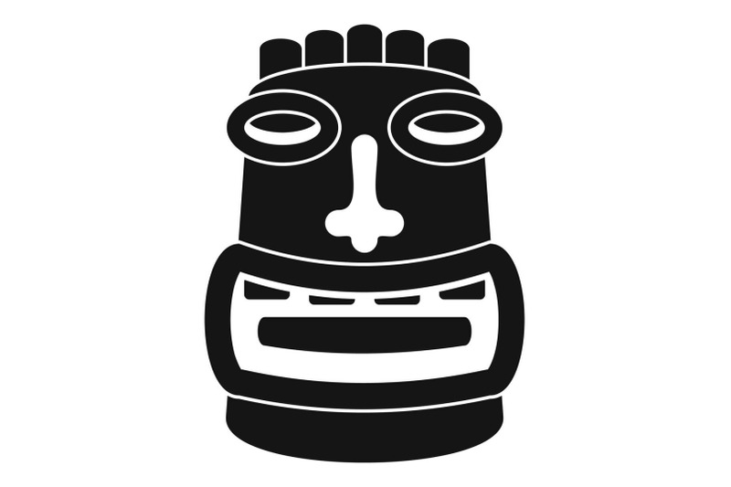 hawaii-idol-face-icon-simple-style