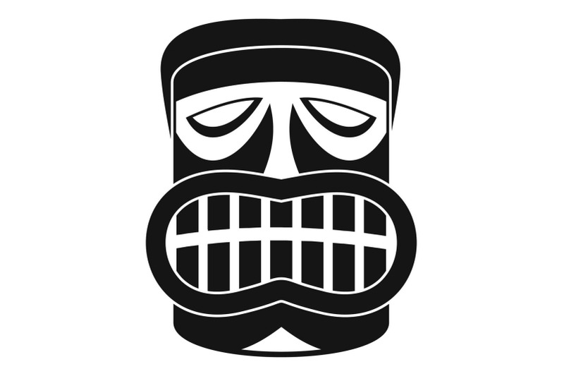 hawaii-wood-idol-icon-simple-style