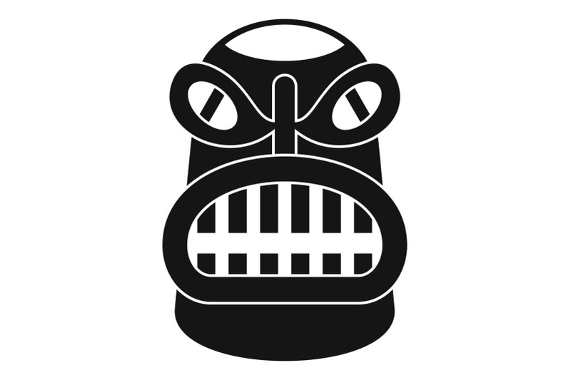 hawaii-idol-statue-icon-simple-style