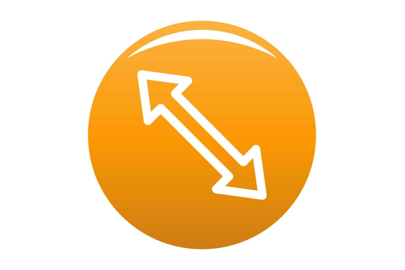 cursor-increase-element-icon-vector-orange