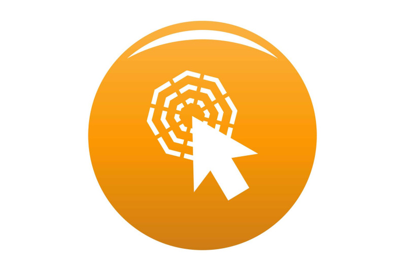 arrow-cursor-click-icon-vector-orange