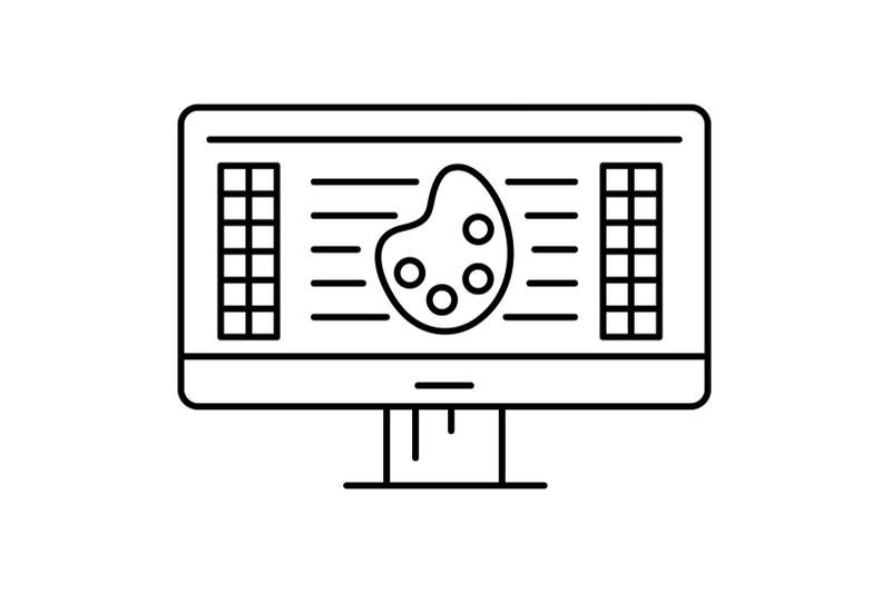 web-drawing-icon-outline-style