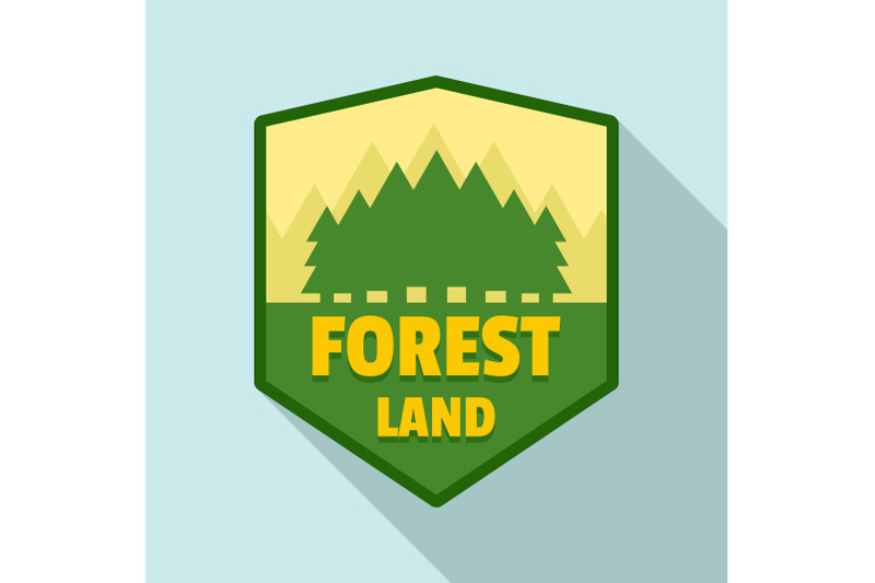 forest-land-logo-flat-style