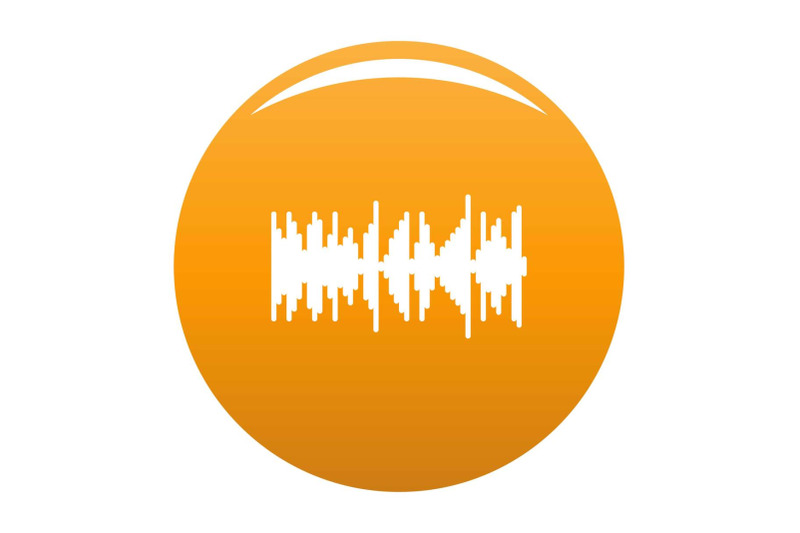 equalizer-vibration-icon-vector-orange