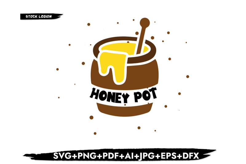 honey-pot-drip-svg